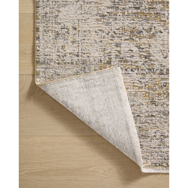 Amber Lewis x Loloi Alie Gold / Beige Area Rug & Reviews Wayfair